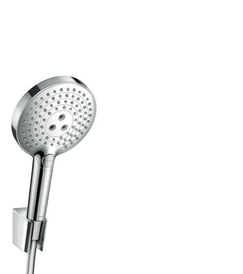 Hansgrohe-HG-Brausenset-Raindance-Select-S-120-PorterS-chrom-mit-1250mm-Brauseschlauch-26701000 gallery number 1